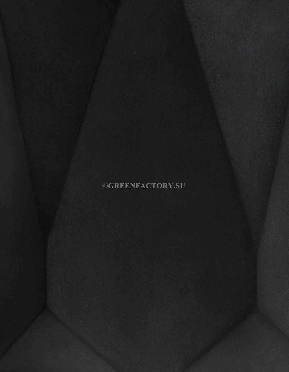 Кашпо TREEZ ERGO - серия Rombo - Цилиндр-многогранник- Антрацит