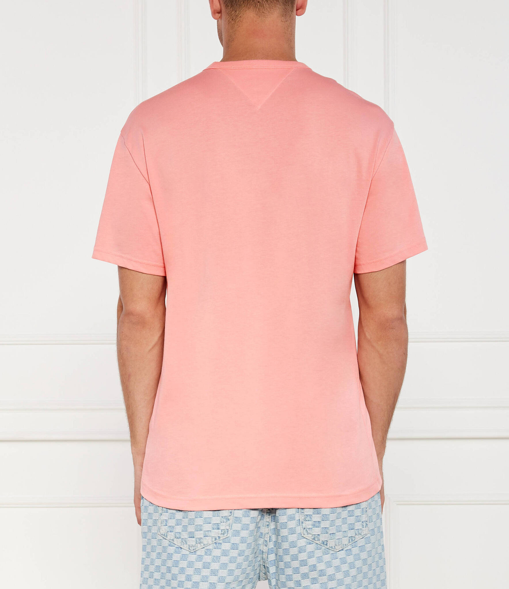 Футболка Tommy Jeans - розовый(DM0DM18872)