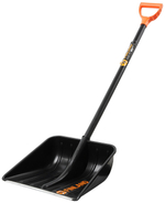Лопата снеговая ЦЕНТРОИНСТРУМЕНТ "Finland"с черенком (1243-Ч)