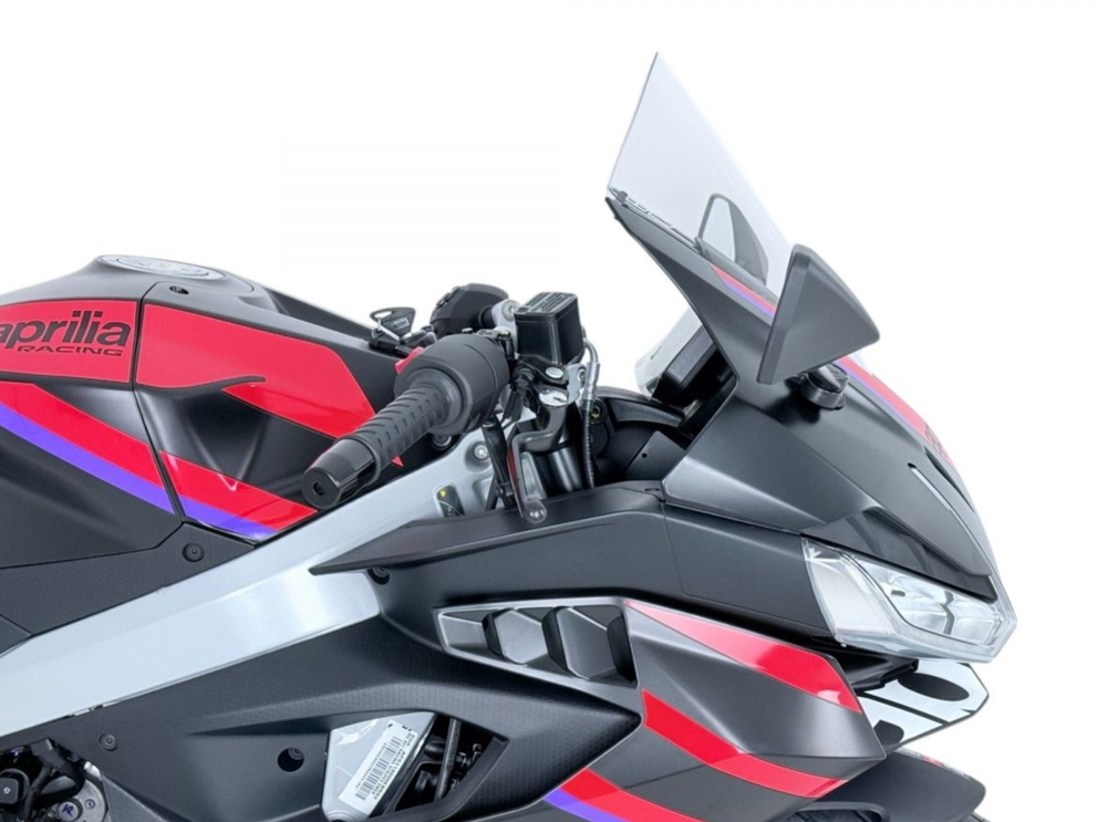 WRS Ветровое стекло высокое +65мм Race Aprilia RS 457 прозрачное AP016T