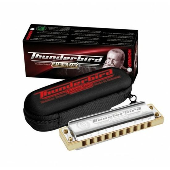 Губная гармоника диатоническая HOHNER Marine Band Thunderbird Bb low