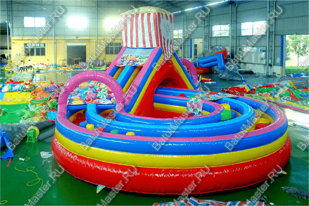 Надувная полоса "Попкорн"