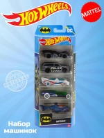 Набор из 5 машинок Хот Вилс Batman HTV44