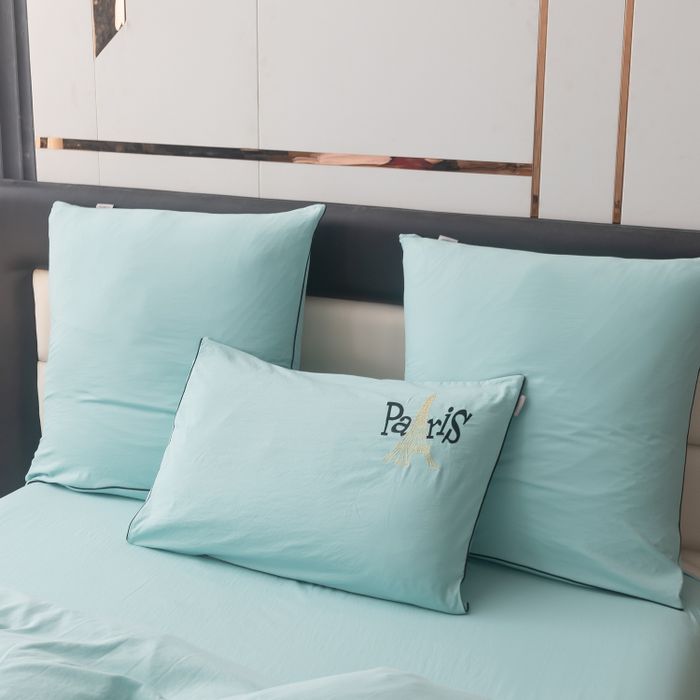 Комплект постельного белья на резинке «Легкое дыхание Парижа»