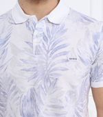 поло guess patch GUESS - белый(M3GP10 KBQ40)