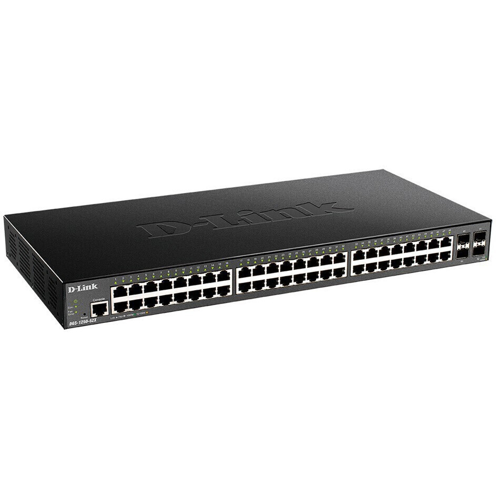 Коммутатор (свитч) D-Link DGS-1250-52X