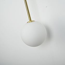 Настенный Светильник Lines Ball 100 Gold By Imperiumloft