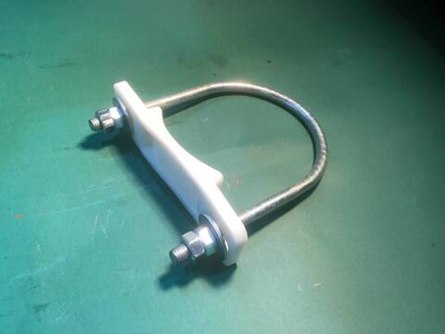 Хомут на стрелу DN125 133 U-обр.