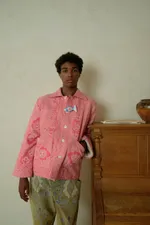 Куртка Soeurs Укороченная Теплая / Short Red Padded розовая