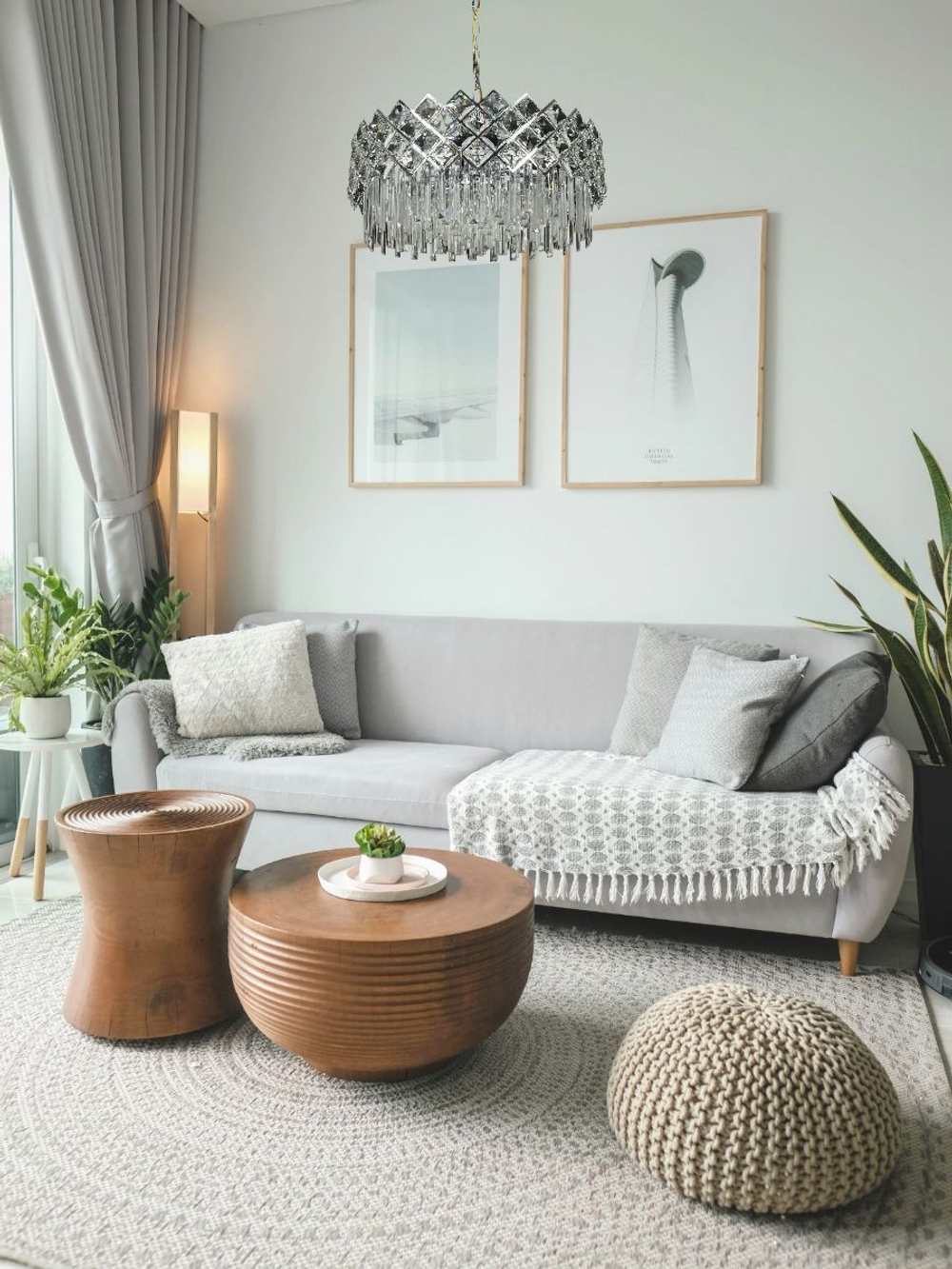 Люстра подвесная Lanbos, 9 ламп Е14, 360 Вт, до 18 кв м, хром