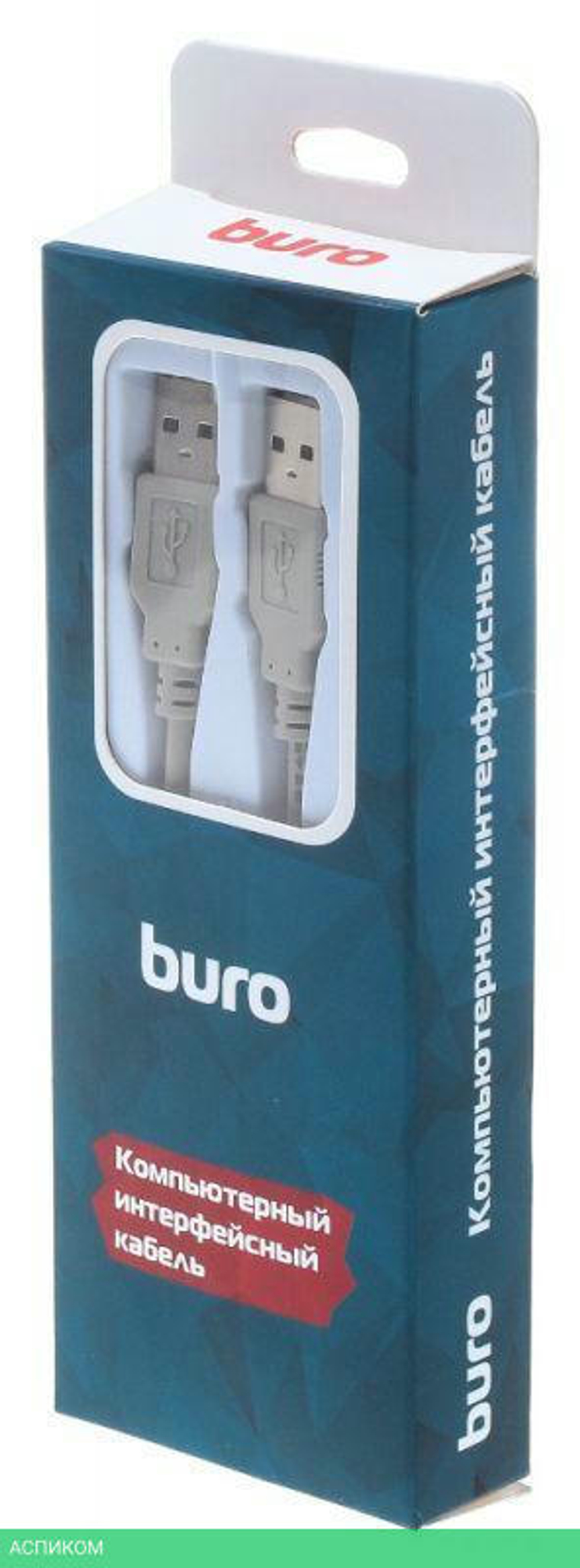 Кабель Buro BHP RET USB_AM30 USB A(m) USB A(m) 3м черный блистер