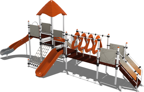 Детский городок Тортуга (комплектация 2, паттерн Vector)