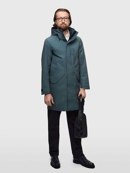 Парка мужская TEREK NORPPA серо-зелёный