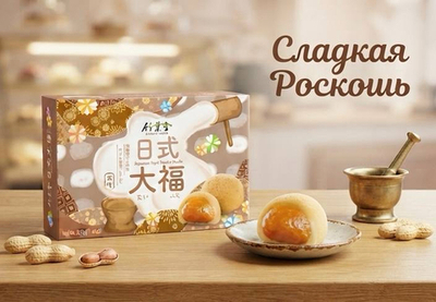 Моти с начинкой арахис