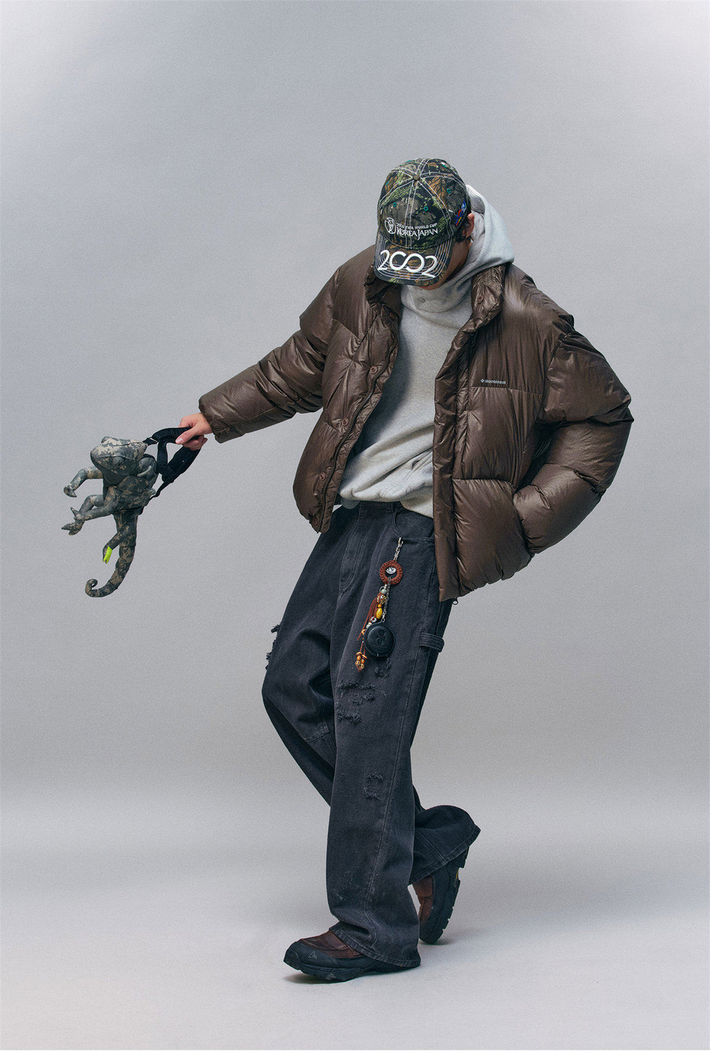 Пуховик Nothomme Monterest “Rime Traveler” Mountain-Style Stand Collar Down Jacket