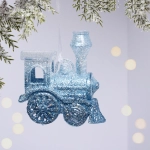 Подвеска «Волшебное путешествие» 9*8,5 см, Белый/Голубой