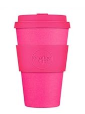 Кофейный эко-стакан 400 мл Розовый (650107)