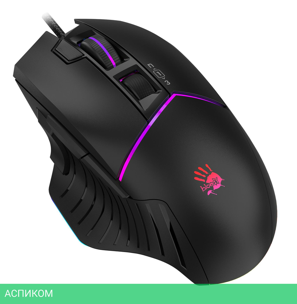 Мышь A4Tech Bloody W95 Max черный