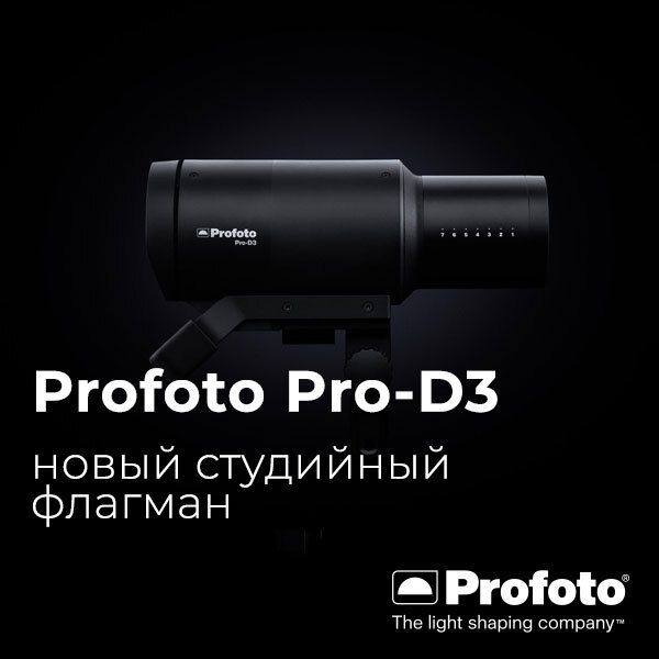 Profoto Pro-D3: новая студийная «рабочая лошадка»