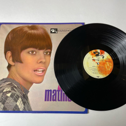Винтажная виниловая пластинка LP Mireille Mathieu Мирей Матьe Qu'elle Est Belle (Germany 1966)