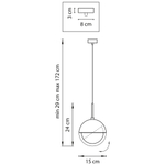 Подвесной светильник Dafne Lightstar 815511