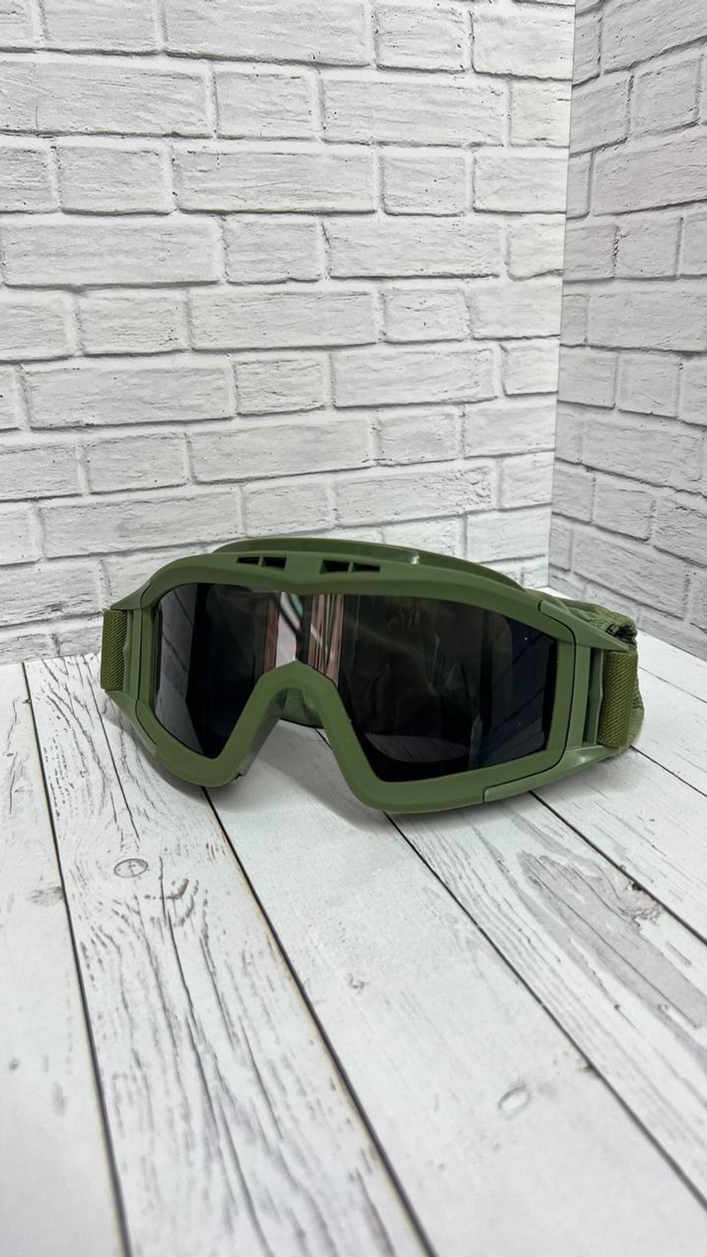 Тактические очки-маска / олива