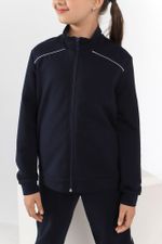 Костюм для девочки Скул-5 Виотекс ТЁМНО-СИНИЙ