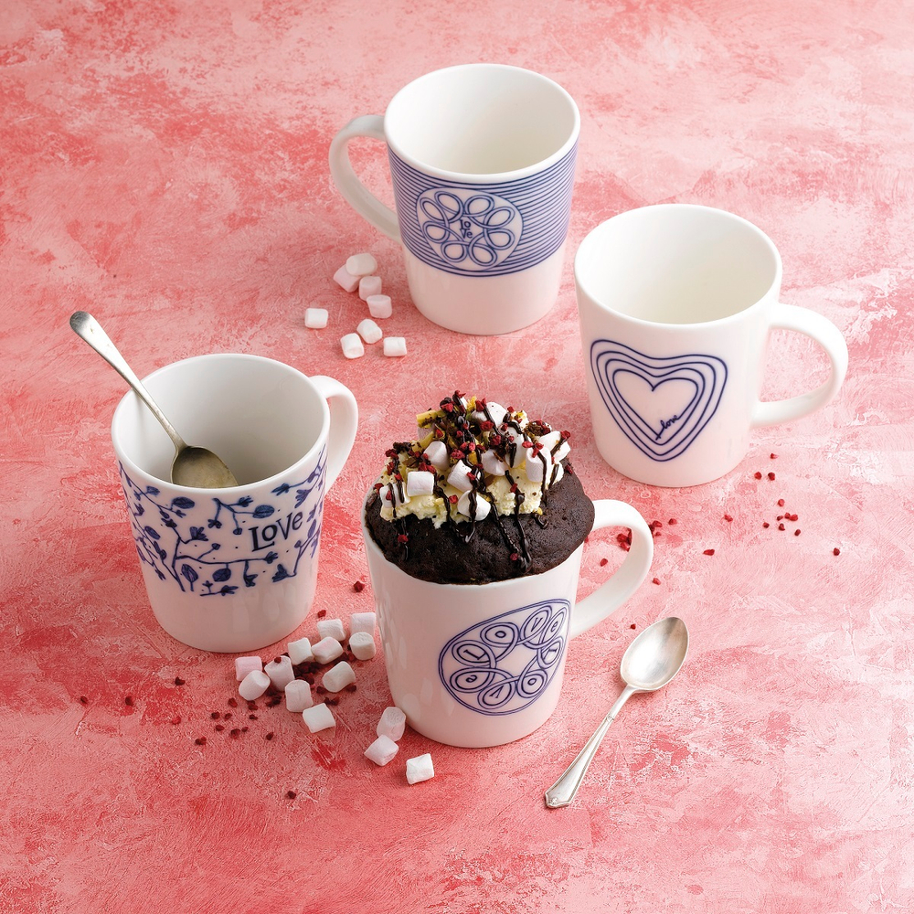 Royal Doulton Набор из 4 кружек Ellen DeGeneres 475 мл Love