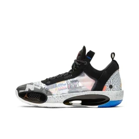 Мужские кроссовки Air Jordan XXXIV Low Print 'Black' CZ7745-008