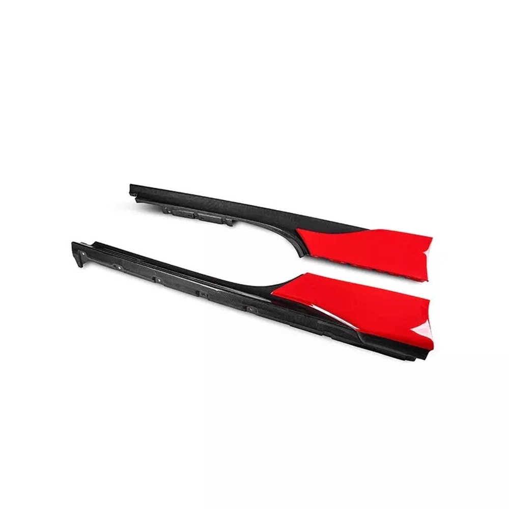 Карбоновые боковые юбки в заводском стиле для FERRARI SF90 Феррари OEM