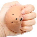 Игрушка «Зверушка» Бобёр, 8,5*6 см, сквиш