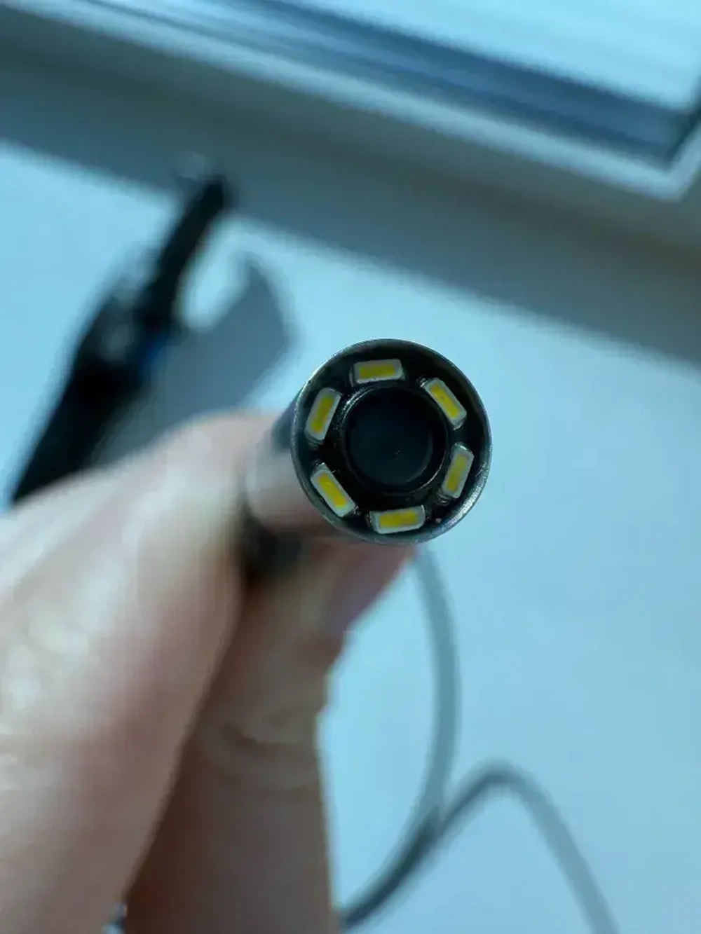 Эндоскоп автомобильный для смартфона с подсветкой Type C 360 iPhone Android ios поворотный