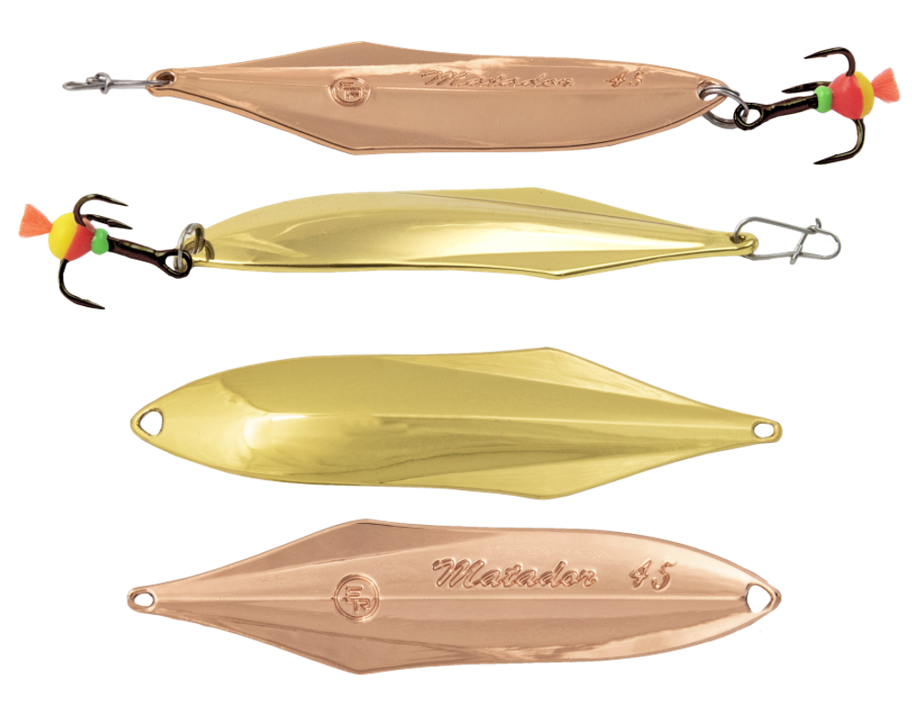 Блесна вертикальная ECOPRO Matador 45мм, 4г,G/C
