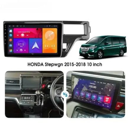 Магнитола для Honda Stepwgn 5 2015-2021 - Carmedia SF-1019 QLed+2K, Android 13, UIS7870 (DUDU7), CarPlay, SIM-слот