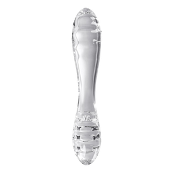 Фаллоимитатор из стекла с интенсивным рельефом Satisfyer Dazzling Crystal