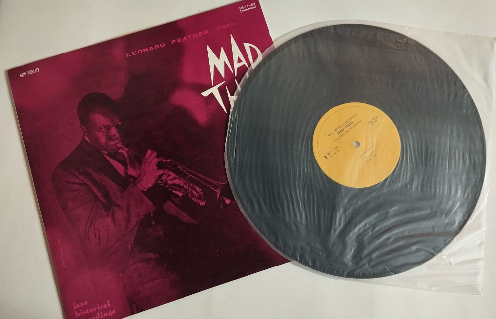 Винтажная виниловая пластинка LP Thad Jones And His Ensemble Mad Thad (Japan 1972) (No Obi)