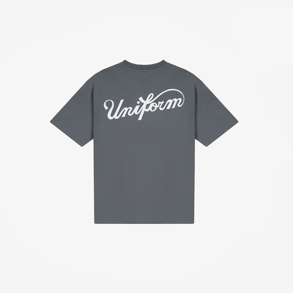 Футболка UNIFORM Heavy Baseball темно-серый