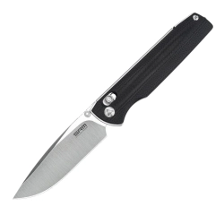 Нож складной SRM 258L-GB Terrier Satin (D2, Black G10)