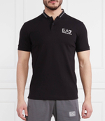 Поло EA7 - черный(3RPF18 PJ04Z)