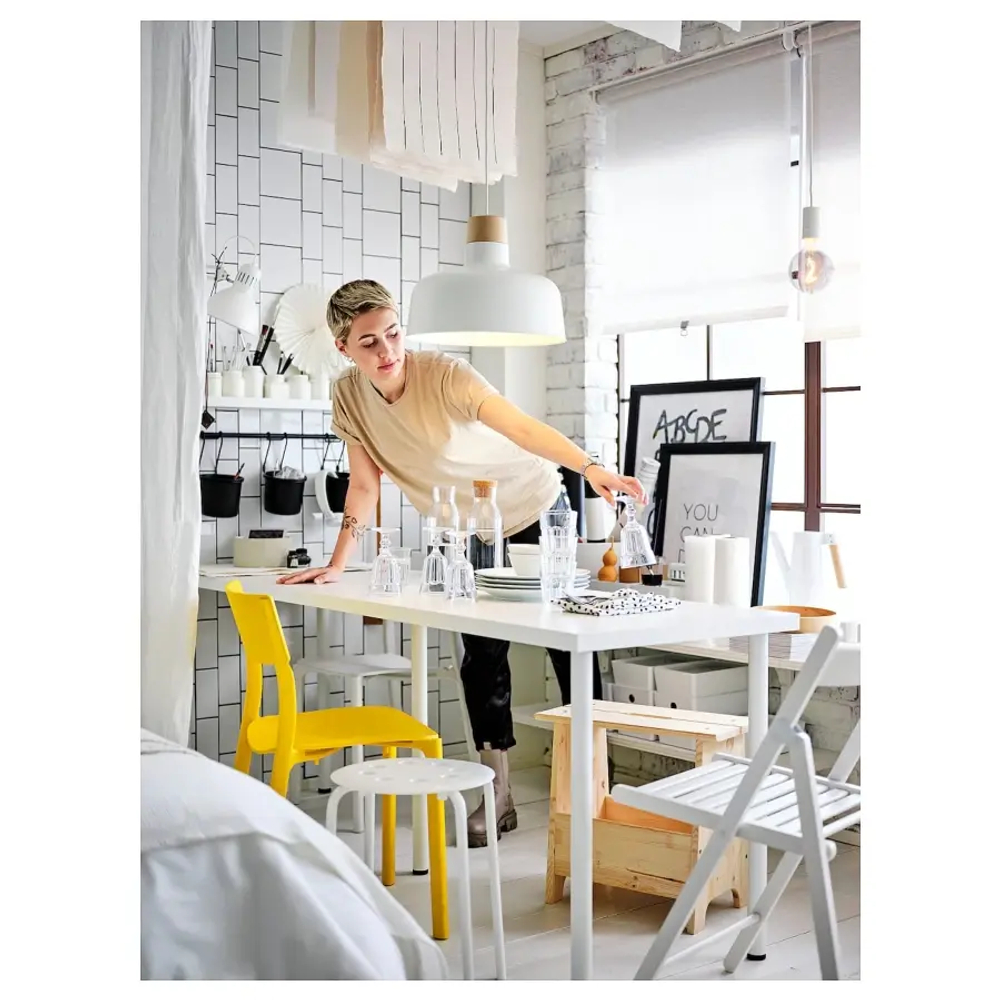 Настольная столешница - IKEA LAGKAPTEN/ЛАГКАПТЕН ИКЕА, 200х60х3,4 см, белый