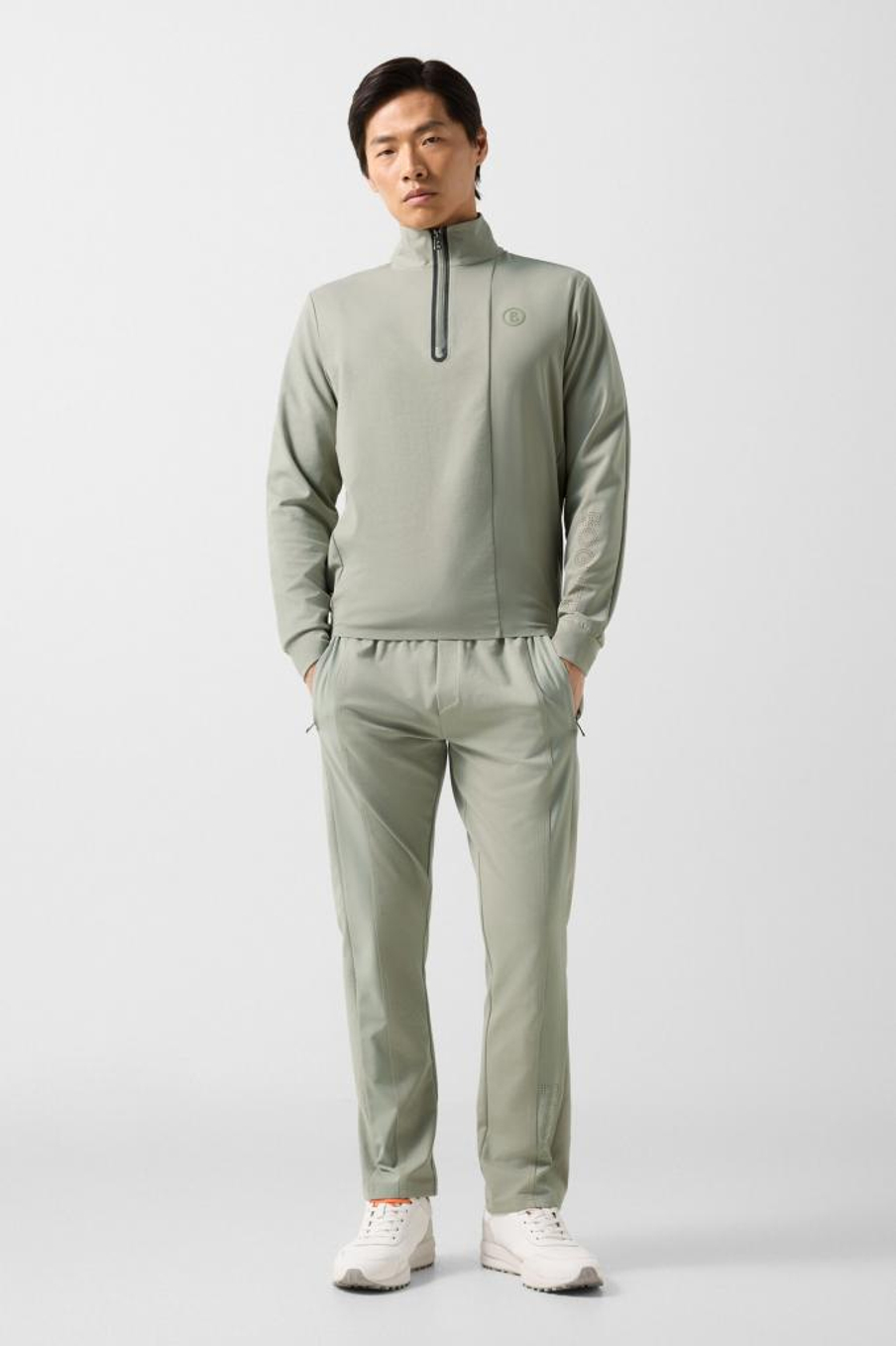 Толстовка BOGNER GOLF CONNOR в цвете эвкалипт