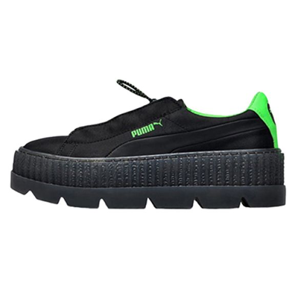 PUMA Rihanna Fenty Cleated Creeper Surf Black Green