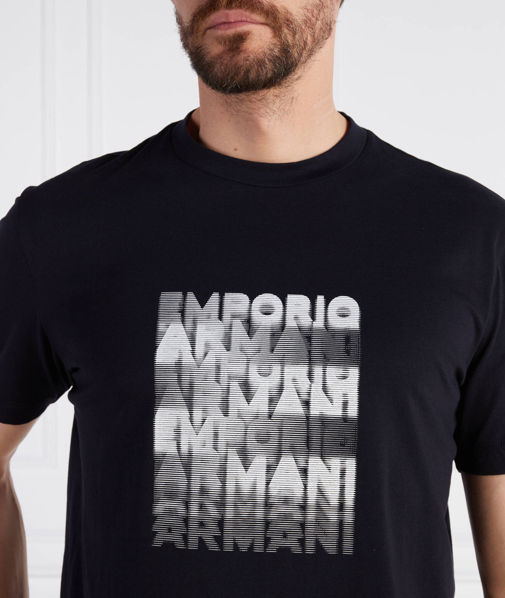 Футболка Emporio Armani - черный(3R1TDE 1JPZZ)