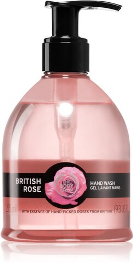 The Body Shop British Rose - жидкое мыло для рук /   275  ml  / GTIN 5028197556716