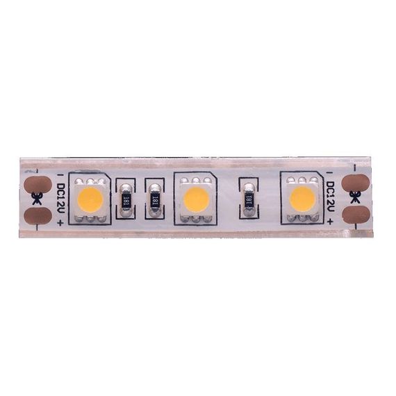 Светодиодная влагозащищенная лента SWG 14,4W/m 60Led/m 5050SMD теплый белый 5M SWG560-12-14.4-WW-68-M 009269