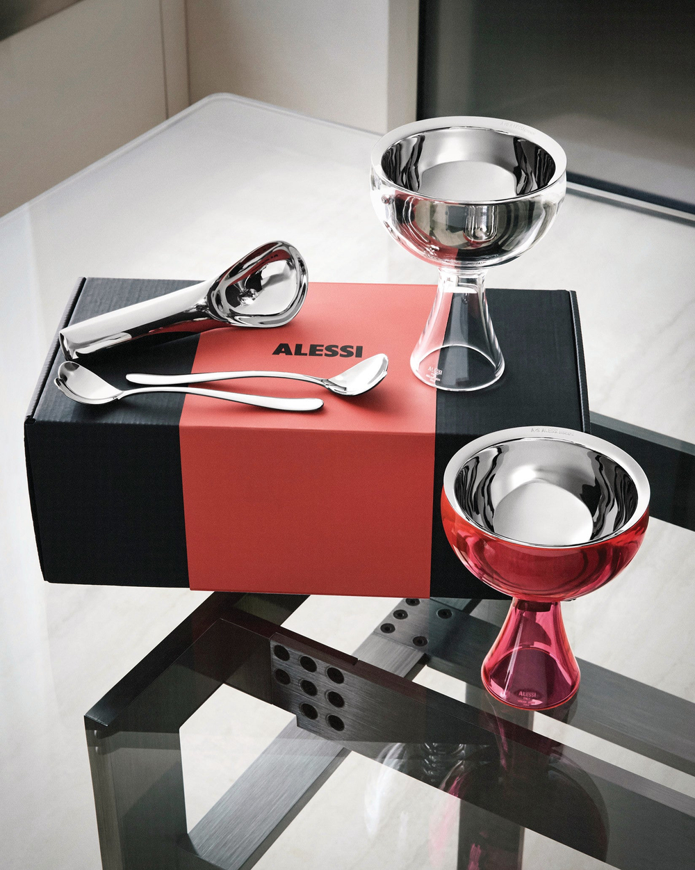 Подарочный набор Alessi & Ice cream, 5 предметов