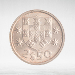 Portugal, 2.50 Escudos, 1975, XF