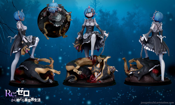 Фигурка re zero rem