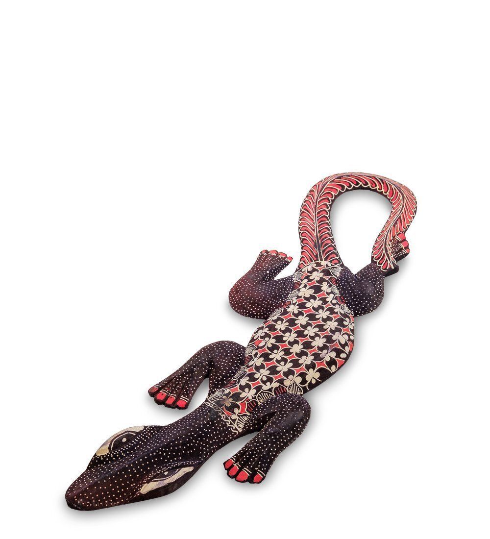 Decor and Gift 10-027 Панно настенное «Геккон Джава» (батик, о.Ява) 50 см