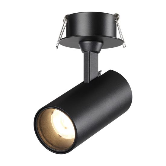 359224 SPOT NT23 454 черный Светильник встраиваемый светодиодный IP20 LED 15W 220V 1440Лм 3000К SELENE